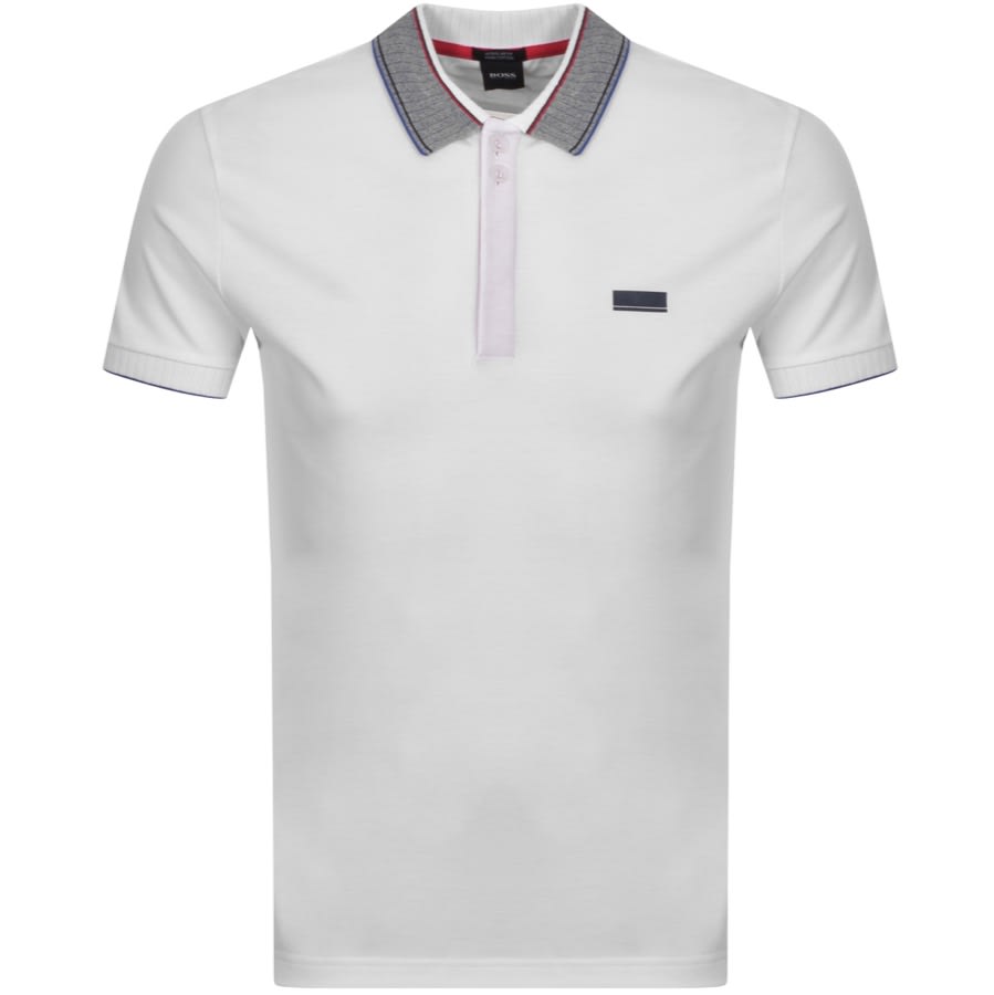 Alternative Image for ProductBOSS Paddy 1 Polo T Shirt White1